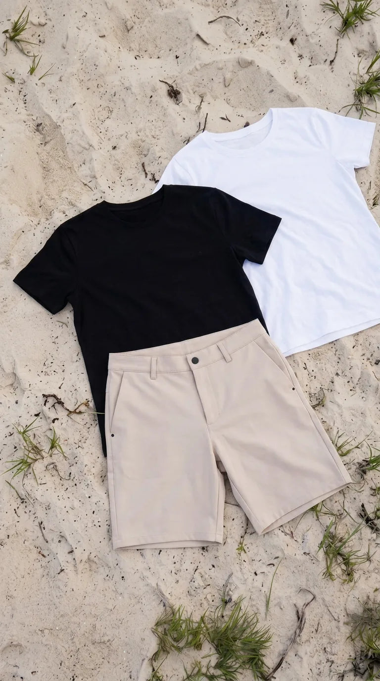 Klar for sommeren – shorts og T-skjorter til de varme dagene
